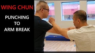 Wing Chun punching to arm lock PT 1-  Adam Chan Kung Fu Report