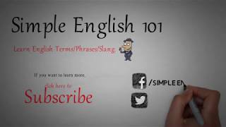 Learn English Terms