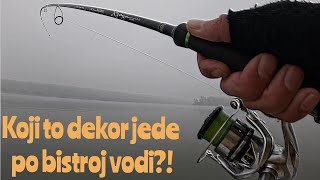 MALA I BISTRA VODA, ALI JEDE...PECANJE SMUĐA NA SAVI #zander #jigging