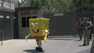 spongebob says hello and goodbye