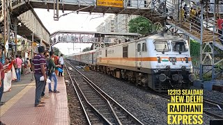 12313 Sealdah - New Delhi Rajdhani Express || Skipping Bidhannagar Road ||