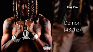 King Von - Demon (432hz)