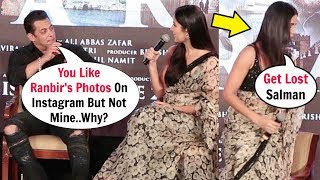 Katrina Kaif Walks Off After Salman Khan PRANKED Her At Bharat Zinda Song Launch