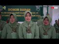 Peringati HUT Persit Kartika Chandra Kirana Ke-78 Kodim 0605/Subang menggelar Kegiatan Donor Darah