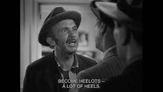 Walter Brennan speech in Meet John Doe (The Heelots)