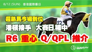 【#賽馬鍊金術​​ 24/25 EP17】 WinTV 賽日推介 | 遲熟馬今場到位 潘頓接手 大賽日補中! R6 重心 連贏位置Q 推介!