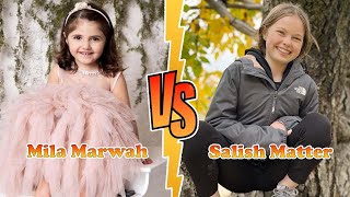 Salish Matter VS Mila Marwah (The Anazala Family) Transformation 👑 New Stars From Baby To 2023