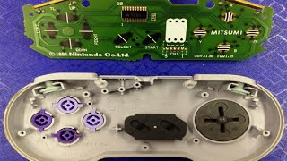 Super Nintendo Controller Disassembly and Cleaning Tutorial