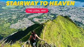 Stairway To Heaven, Moanalua Valley Trail to the HaikuStairs  “The legal way” Hawaii