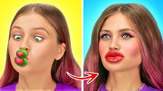 FROM NERD TO POPULAR! BEAUTY GADGETS FROM TIKTOK || Makeover Makeup Transformation By 123 GO! TRENDS
