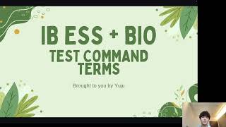 IB ESS: You Will Never Suffer From Command Terms Again!