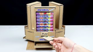 Wow! Amazing DIY Vending Machine with 3 Different Taste Mentos at Home