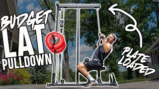 The Best Budget Lat Pulldown for 2021! Titan Fitness Plate Loadable Lat Tower V2 Review