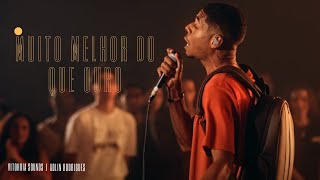 Vitohria Sounds e @adlinrodrigues - Muito Melhor do Que Ouro(Letra)