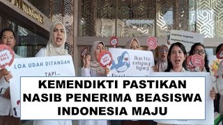 Mendiktisaintek Pastikan Nasib Penerima Beasiswa Indonesia Maju, Sempat Didemo?