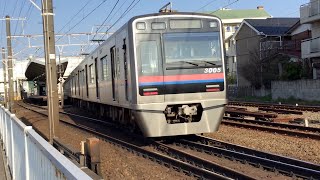 平日の朝夕のみに行われる船橋競馬場駅２番線通過待避