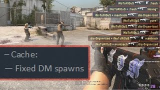 [Update for Cache] - Fixed DM spawns