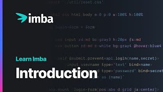 Intro | Learn Imba tutorial