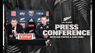 Post-match Press Conference | Ian Foster & Sam Cane (Wellington)