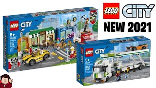 LEGO CITY - NEW 2021 Sets Revealed