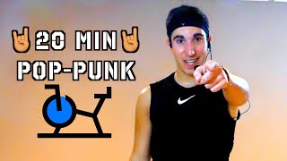 20 Minute Spin Class | Pop-Punk 🤘🏽 | Get Fit Done