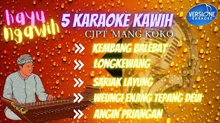 5 karaoke kawih mang koko paling sering di nyanyikan