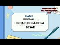 Pendidikan Islam Tingkatan 4 Kssm -Hindari dosa dosa besar