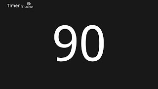 90 Second Countup Timer