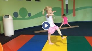 Girl With Amputated Leg Becomes Gymnast Star