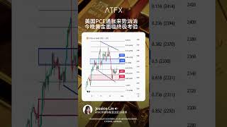 (26/04/2024) 美国PCE通胀来势汹汹，今晚黄金面临终极考验  | ATFX #黄金分析 #shorts