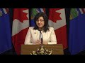 minister lagrange news conference february 18 2020