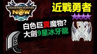 【MHN】G8-5 greatsword 9STARS Barioth greatsword monster hunter now