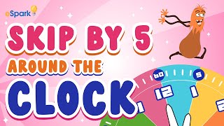 Skip Around the Clock | Telling Time to the Nearest 5 Minutes | 2nd Grade Math | eSpark Music
