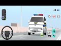 new police van hyundai staira narrow mountain road driving 3d driving class android ios gameplay