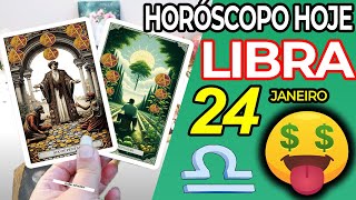 💰 ALGUÉM SE TORNA MILIONÁRIO🤑💵 Libra ♍ 24 JANEIRO 2025 | Horoscopo do dia de hoje ♍ Tarot Libra