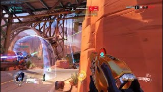 Widowmaker double kill from spawn