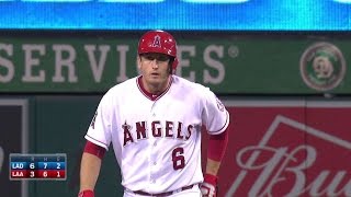 LAD@LAA: Freese doubles in Aybar to trim the deficit