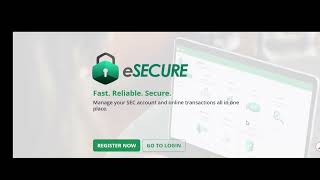SEC Next Step - How to Link your esecure account to efast account and verify access to SEC Harbor