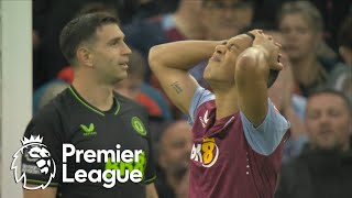 Emiliano Martinez's howler gives Liverpool 1-0 lead over Aston Villa | Premier League | NBC Sports