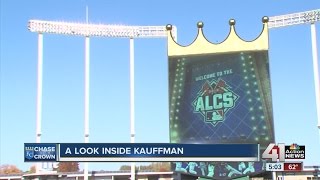 A look inside Kauffman Stadium