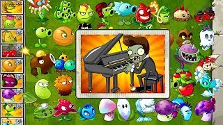 Piano Zombie * Top 10 Every Plant Power-Up! Plants vs Zombies 2 Mod
