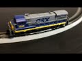 n scale bachmann csx ge u36b diesel locomotive demo