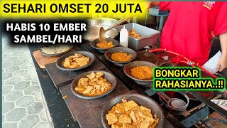 DIAJARI LANGSUNG DARI AHLINYA !! CARA PEMBUATAN SAMBAL OMSET 20 JUTA/HARI!! HABIS 10 EMBER/HARI