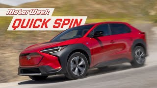 2023 Subaru Solterra | MotorWeek Quick Spin