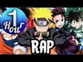 SHONEN JUMP RAP CYPHER | RUSTAGE ft. NLJ, DPS, CDawgVa (1 Hour)