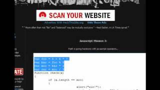 Hackthissite Javascript 3