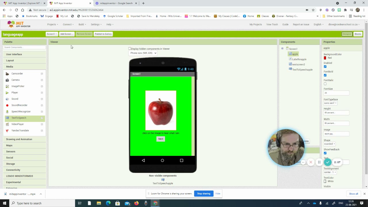 Mit App Inventor Tutorial 2 Youtube