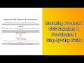 Mastering Advanced CSS Selectors & Combinators | Step-by-Step Guide