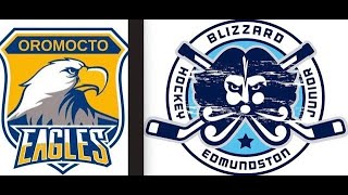 2025 03 09   Oromocto Eagles VS Edmundston Blizzard Jr