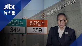 유리막 없이 접견도 길게…MB의 '특별한' 수감생활